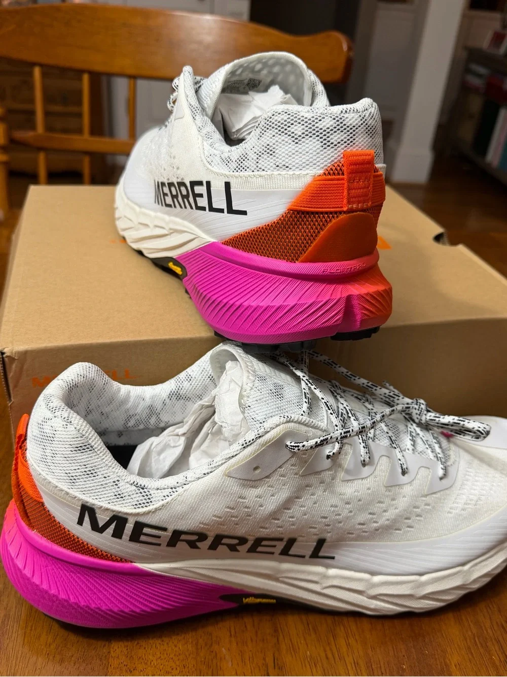 Brand New MERRELL Agility Hiking Trail Shoes Men’s Size 14 Medium Retail $150